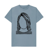Stone Blue Kurt Cobain 'Nirvana' T-Shirt
