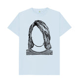 Sky Blue Kurt Cobain 'Nirvana' T-Shirt