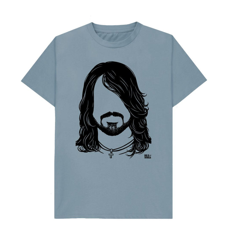 Stone Blue Dave Grohl 'Foo Fighters' T-Shirt