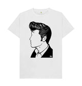 White Elvis Presley T-Shirt