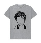 Athletic Grey Printed T-shirt