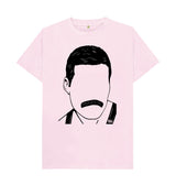 Pink Freddie Mercury 'Queen' T-Shirt
