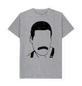 Athletic Grey Printed T-shirt