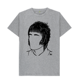 Athletic Grey Printed T-shirt