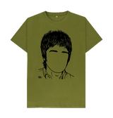 Moss Green Printed T-shirt