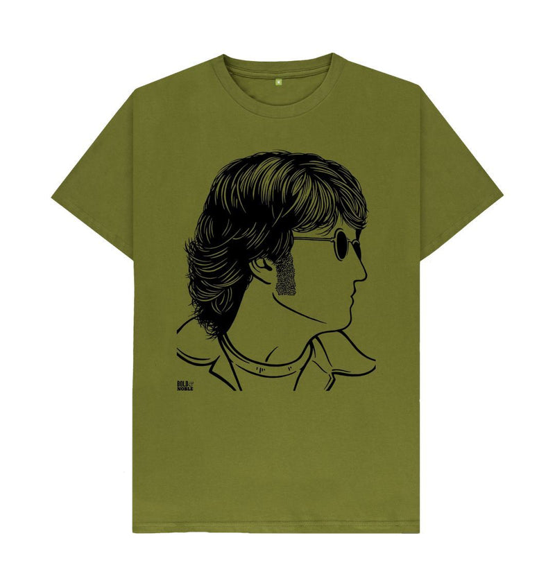 Moss Green John Lennon T-Shirt