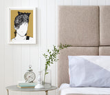 Wall Art ideas: Economical Screen Prints, Madonna Print in Bronze