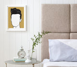 Wall Art ideas: Economical Screen Prints, Morrissey in Bronze