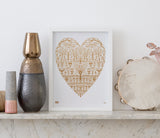 Wild Wood Art Print, Modern Print Designs for the Home