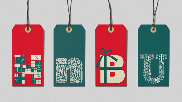 Waitrose Christmas branding