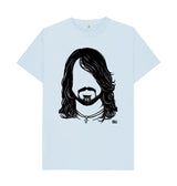Sky Blue Dave Grohl 'Foo Fighters' T-Shirt