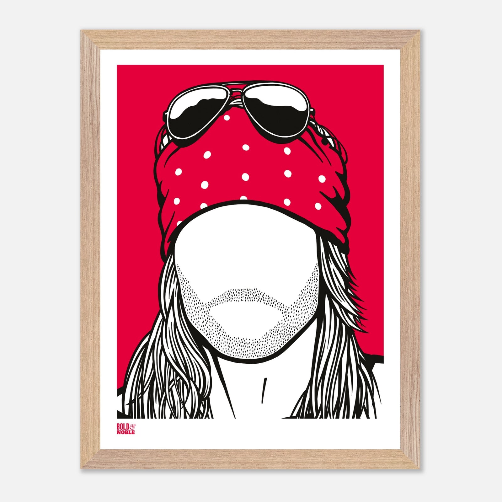 Axl Rose' Guns n Roses Art Print – Bold & Noble