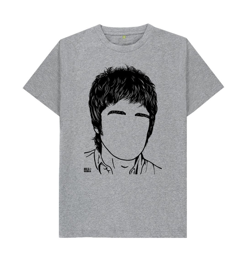 Athletic Grey Noel Gallagher Oasis' T-Shirt