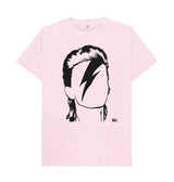 Pink David Bowie T-Shirt