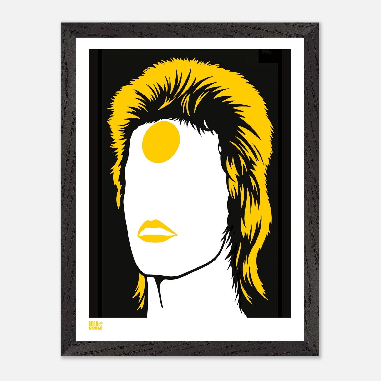 David Bowie' Ziggy Stardust Musician Art Print – Bold & Noble
