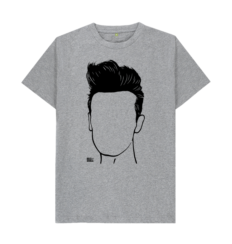 Athletic Grey Printed T-shirt