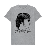 Athletic Grey Printed T-shirt