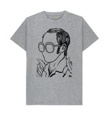 Athletic Grey Elton John T-Shirt