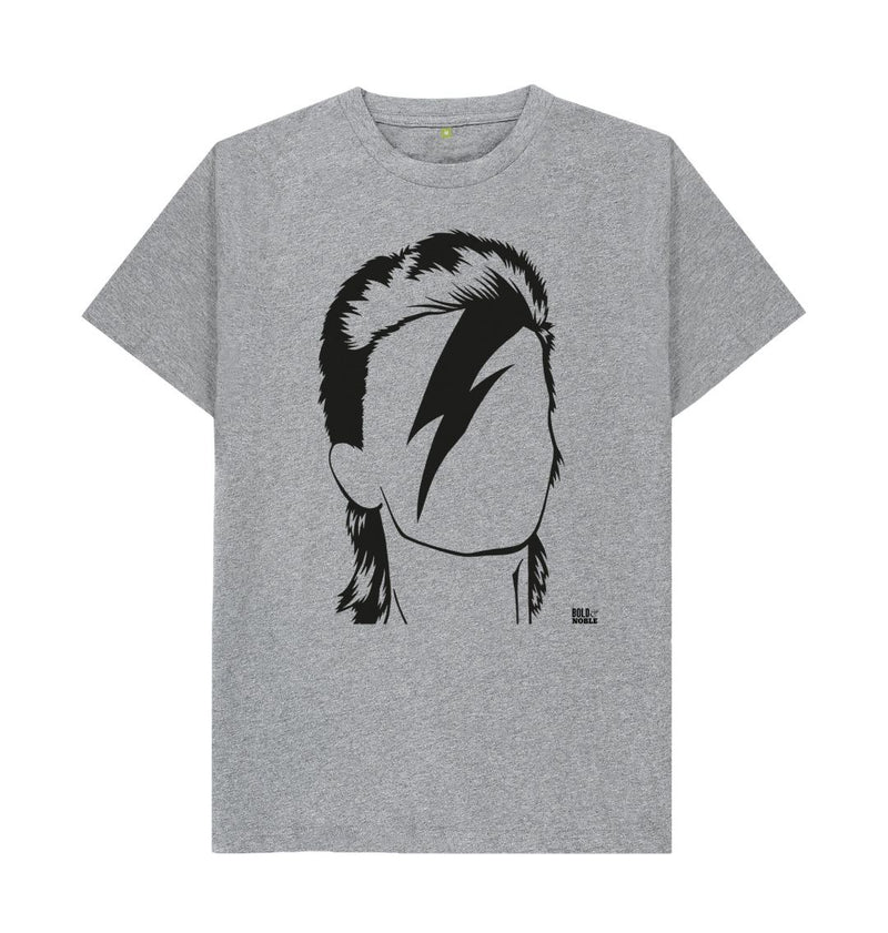 Athletic Grey David Bowie T-Shirt