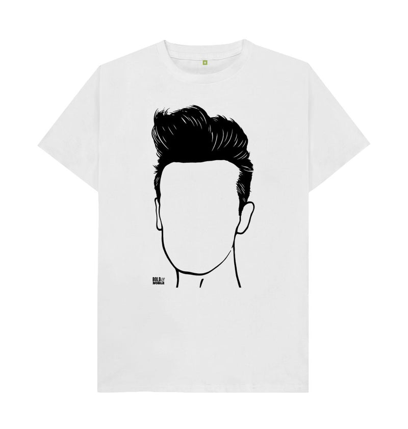White Morrissey 'The Smiths' T-Shirt
