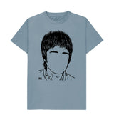 Stone Blue Noel Gallagher Oasis' T-Shirt
