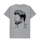 Athletic Grey George Michael 'Wham' T-Shirt