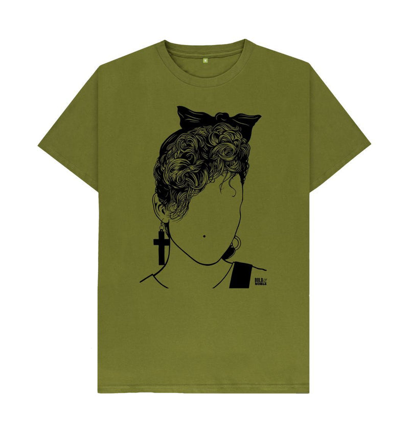 Moss Green Madonna T-Shirt