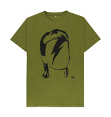 Moss Green David Bowie T-Shirt