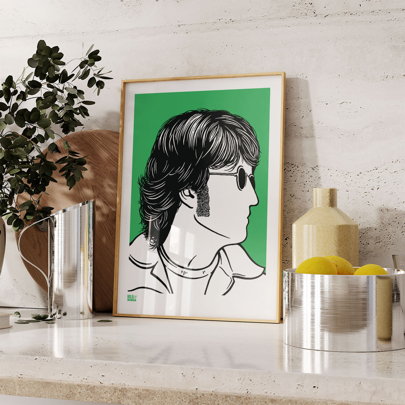 John Lennon' The Beatles Art Print – Bold Noble