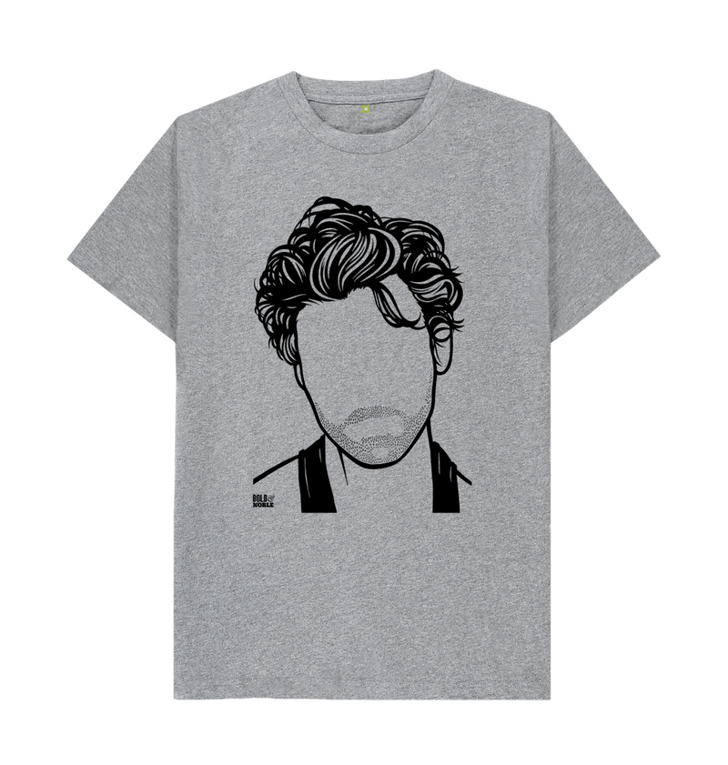 Athletic Grey Printed T-shirt