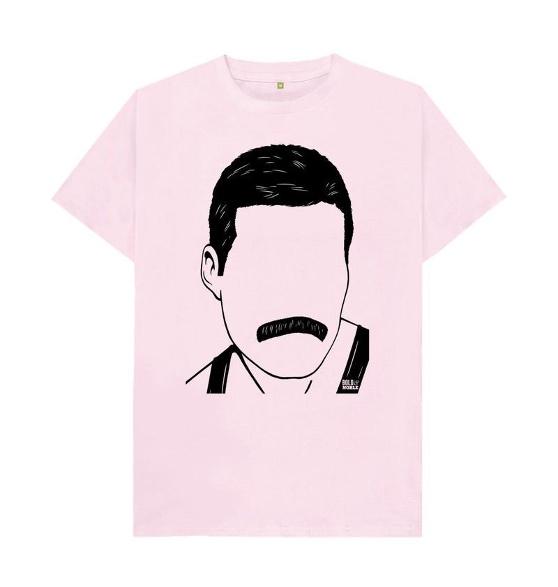 Pink Freddie Mercury 'Queen' T-Shirt