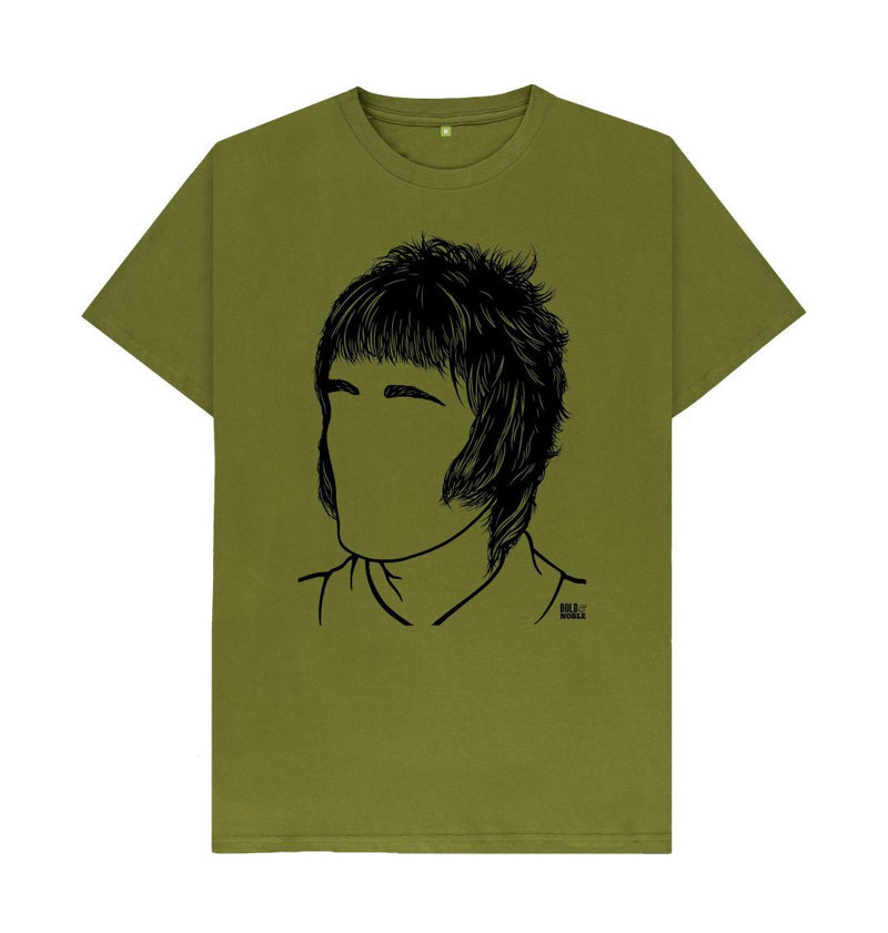 Moss Green Liam Gallagher 'Oasis' T-Shirt