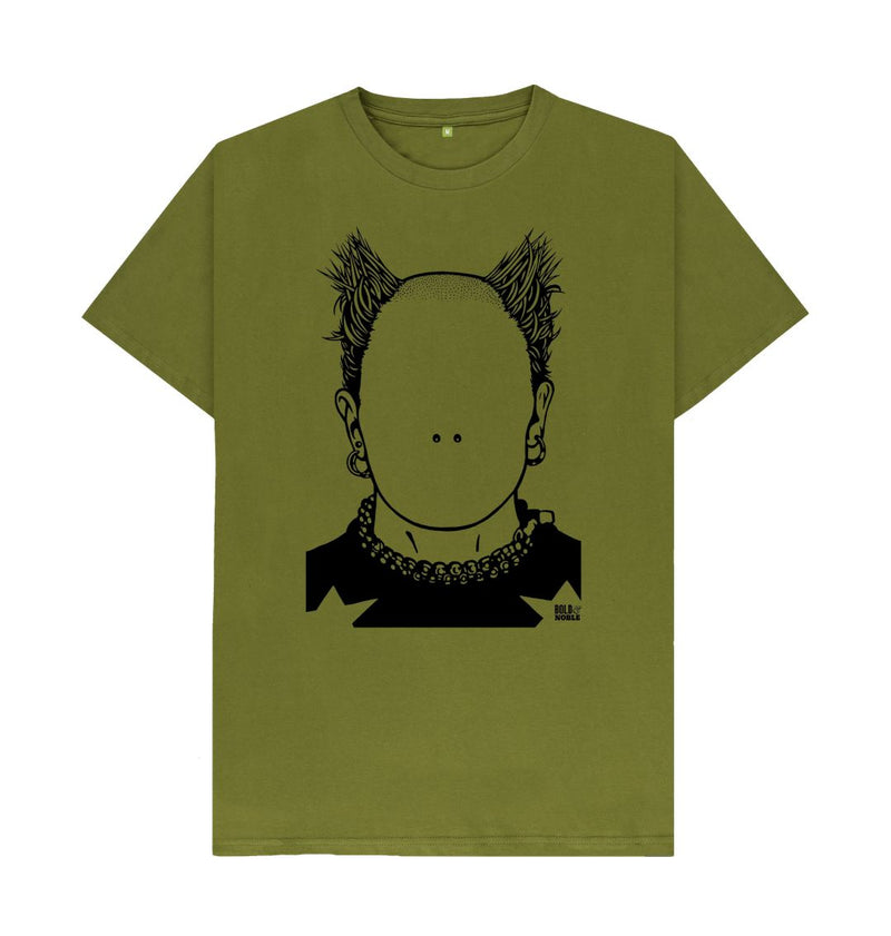 Moss Green Keith Flint 'Prodigy' T-Shirt