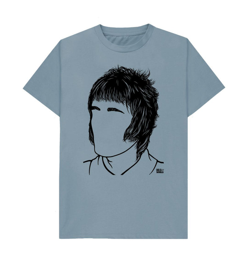 Stone Blue Liam Gallagher 'Oasis' T-Shirt