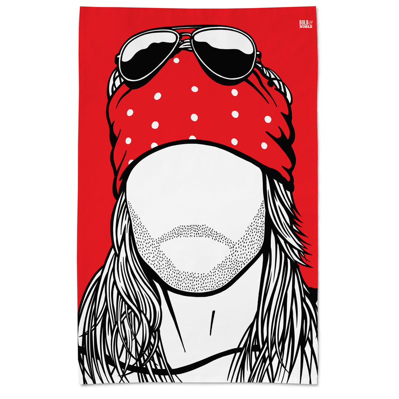 Axl Rose Tea Towel