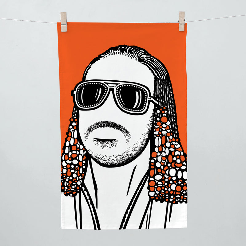 Stevie Wonder Tea Towel