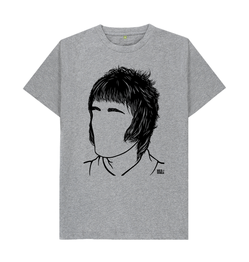 Athletic Grey Printed T-shirt