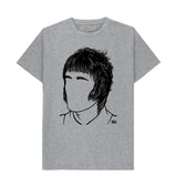 Athletic Grey Liam Gallagher 'Oasis' T-Shirt