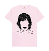 Pink Mick Jagger 'Rolling Stones' T-Shirt