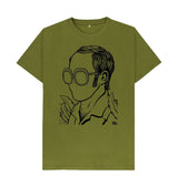 Moss Green Elton John T-Shirt
