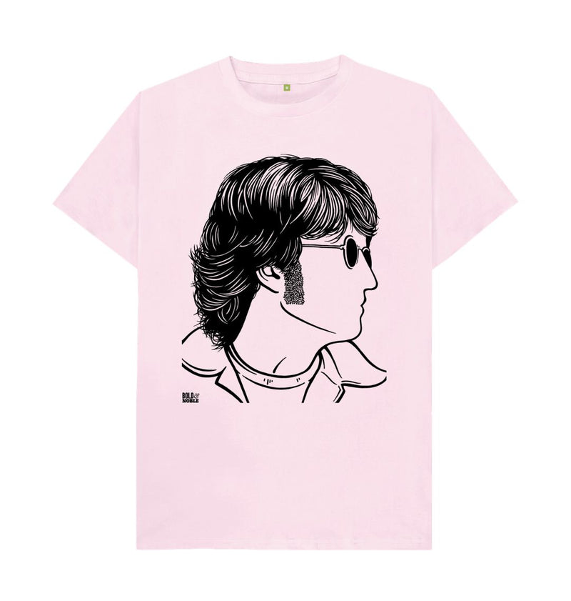 Pink John Lennon T-Shirt