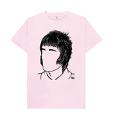 Pink Liam Gallagher 'Oasis' T-Shirt