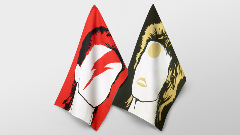 Rock Icons Tea Towels