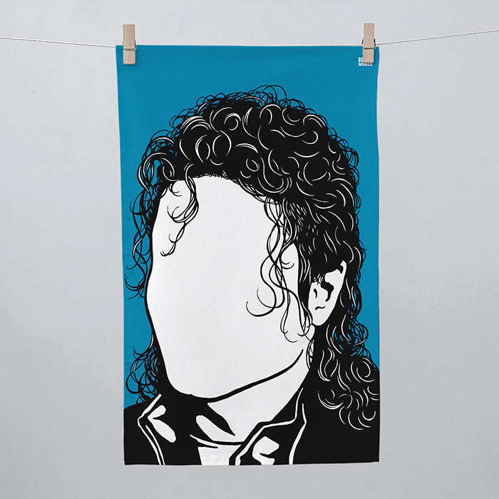 'Michael Jackson' Tea Towel – Bold & Noble