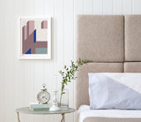 'Architecture 2' Art Print in Pink