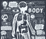 Close Up of My Amazing Body Print in sheer slate