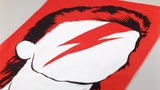 Close up of Rock Icon Tea Towel