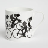 'The Cyclists' Fine China Mug