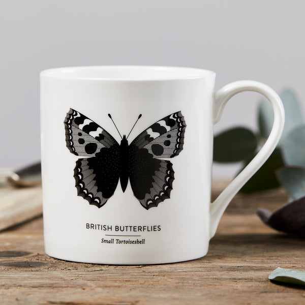 Small Tortoiseshell Butterfly Mug