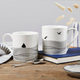 Coastal Yachts and Sea Bird Mugs